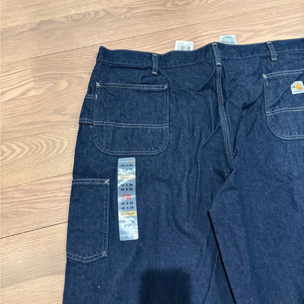 Carhartt Men's big and tall  Denim Jeans size 46x36